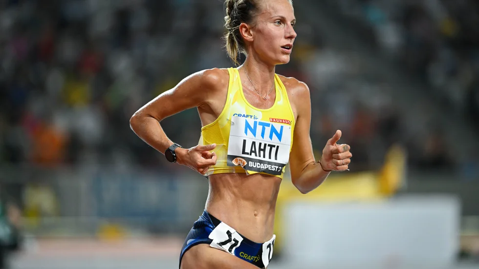 Sarah Lahti kommer inte till start på 5000 meter.