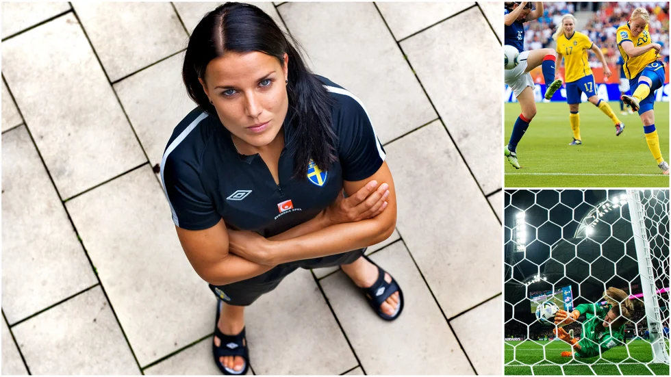 Liraprodukten Jessica Landström minns den klassiska VM-sommaren 2011 och Marie Hammarströms drömmål som fixade bronset. Då spelade Sverige en utslagsmatch mot Japan, precis som landslaget gör i VM på fredag.