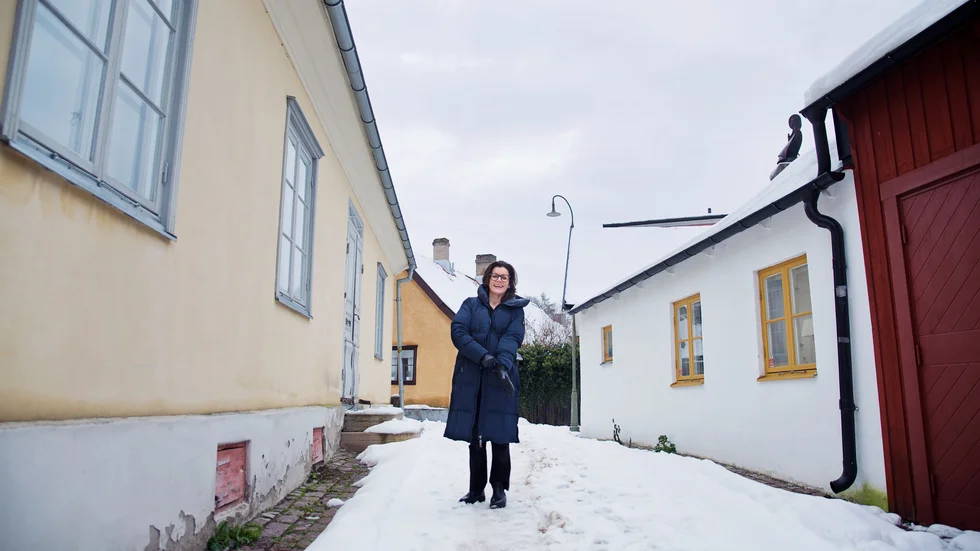 ”Går man till jobbet med ett leende vet man att man har rätt jobb. Men sen är det klart att jag inte skrattar varje dag jag går till jobbet.”