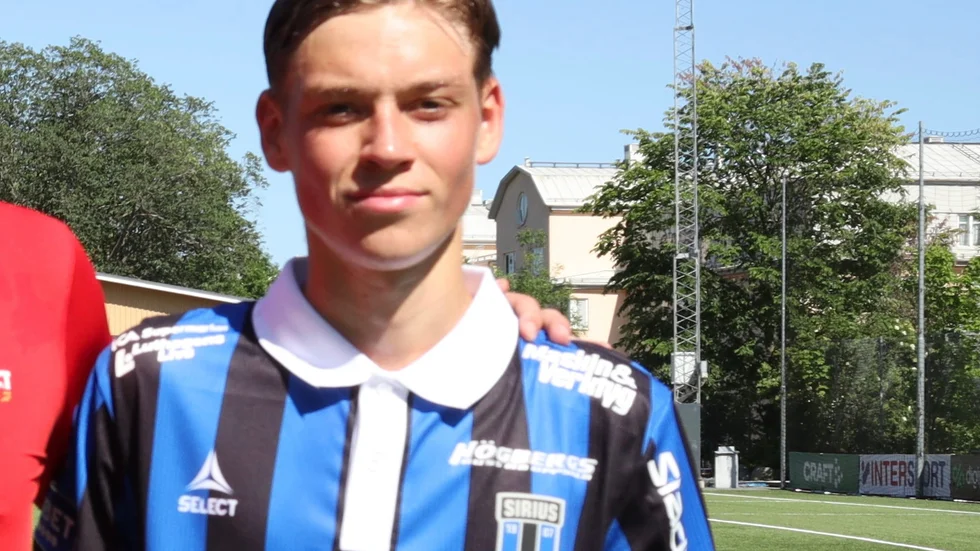Axel Sveijer, IK Sirius, är provspelare i ESK just nu.