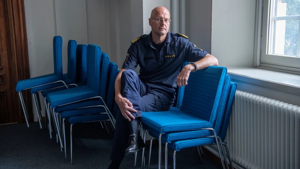 Polisen misstänks för brott mot arbetsmiljölagen för sin hantering av tidigare polismästaren Mats Löfving som hittades död efter en pressträff som pekade ut honom som jävig. Arkivbild.