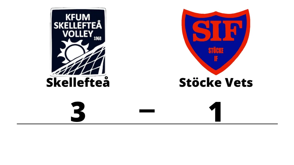 Skellefteå vann mot Stöcke Vets