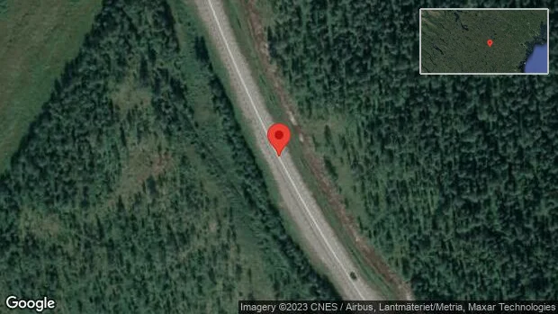Stopp på väg 95 på grund av en olycka