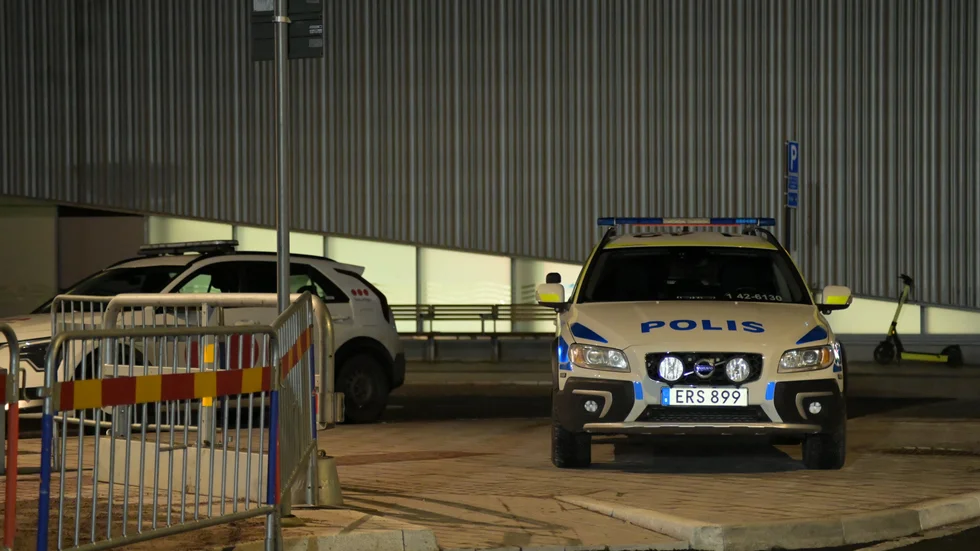 Polisen larmades på tisdagskvällen till platsen intill Tinnerbäcksbadet.