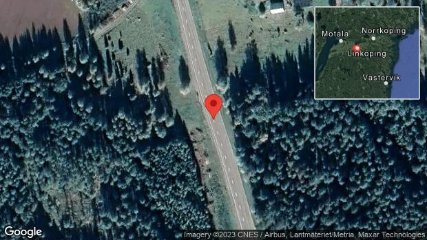 Vilttrafikolycka skapar trafikproblem