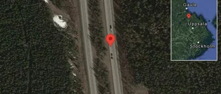 Brinnande fordon stoppar trafiken på E4