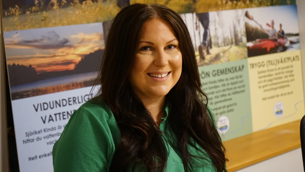 Johanna Dagérus, samordnare på Bemanningscentrum  i Kinda kommun, är nöjd med sommaren. "Vi har haft bra vikarier", säger hon.