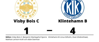 Seger för Klintehamn B borta mot Visby Bois C