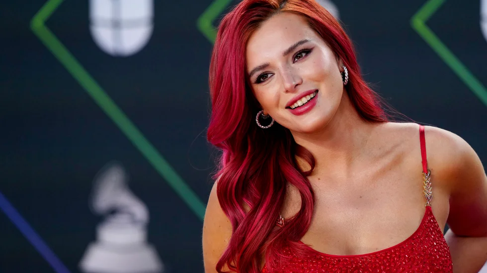 Bella Thorne spelar en av huvudrollerna i "The Tower". Arkivbild.