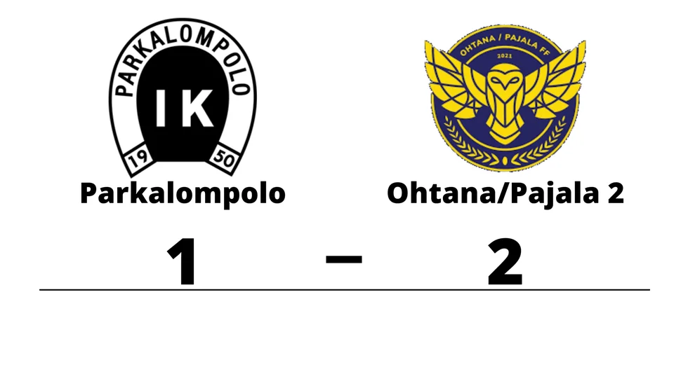 Parkalompolo IK förlorade mot Ohtana/Pajala FF 2