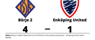 Edvin Wahlén målskytt - men Enköping United föll