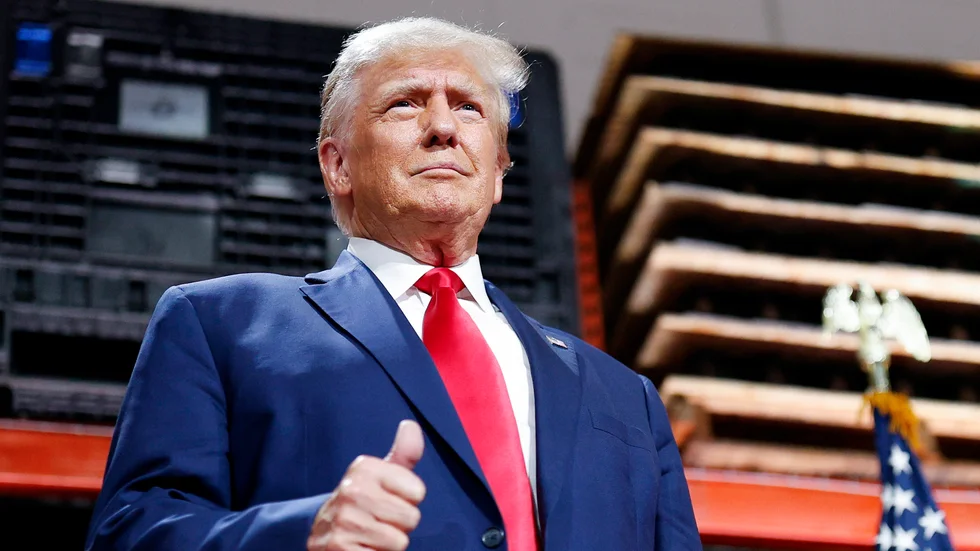 USA:s ex-president Donald Trump. Arkivbild.
