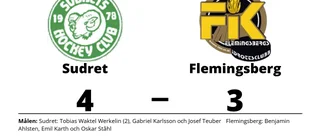 Sudret segrade mot Flemingsberg i förlängningen
