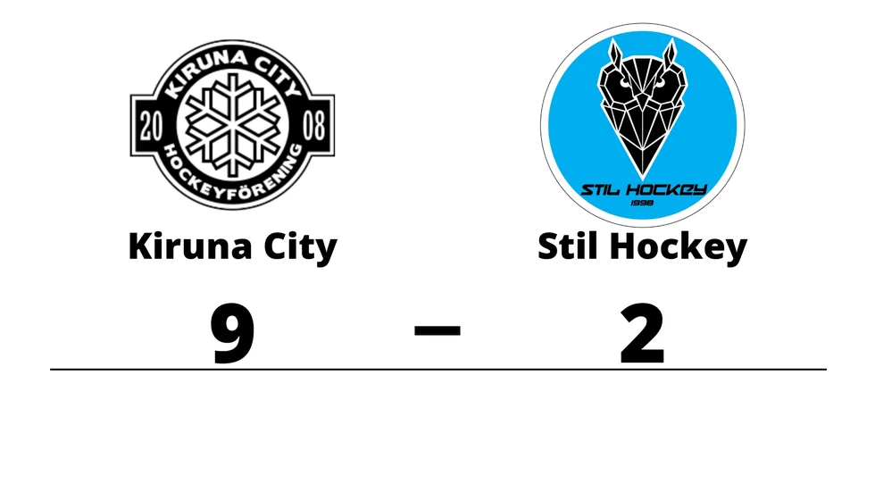 Kiruna City HF vann mot Stil Hockey
