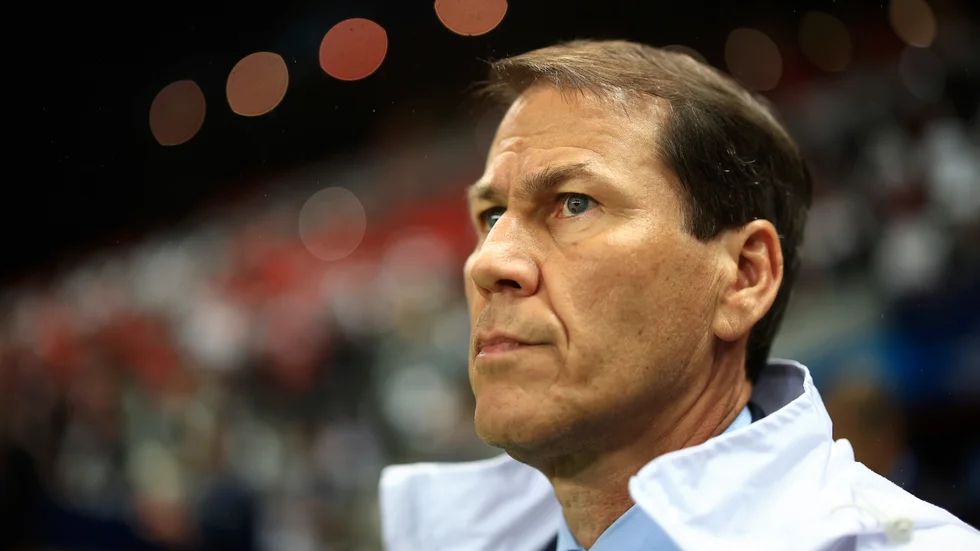 Napolis klubbledning sparkar tränaren Rudi Garcia. Arkivbild.