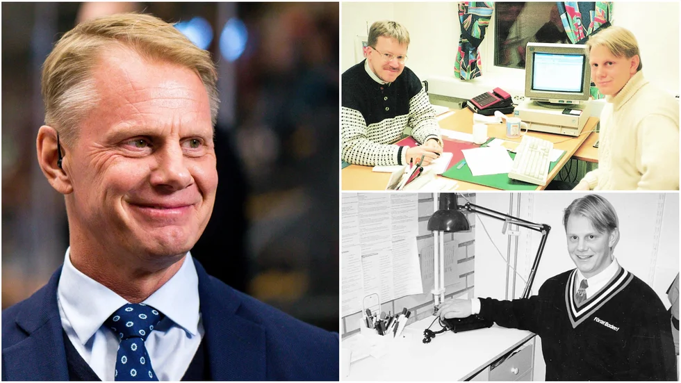 Niklas Wikegård, då och nu.