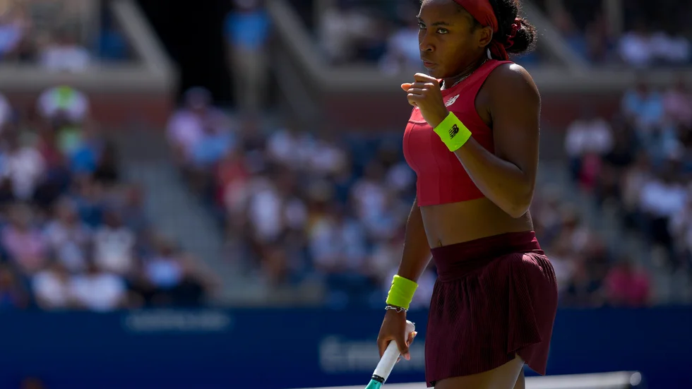 Coco Gauff är i semifinal i US Open.