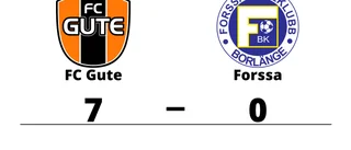 FC Gute utklassade Forssa på hemmaplan