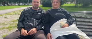 Familjen vaknade – flydde elden: "Jag är tacksam att vi lever"