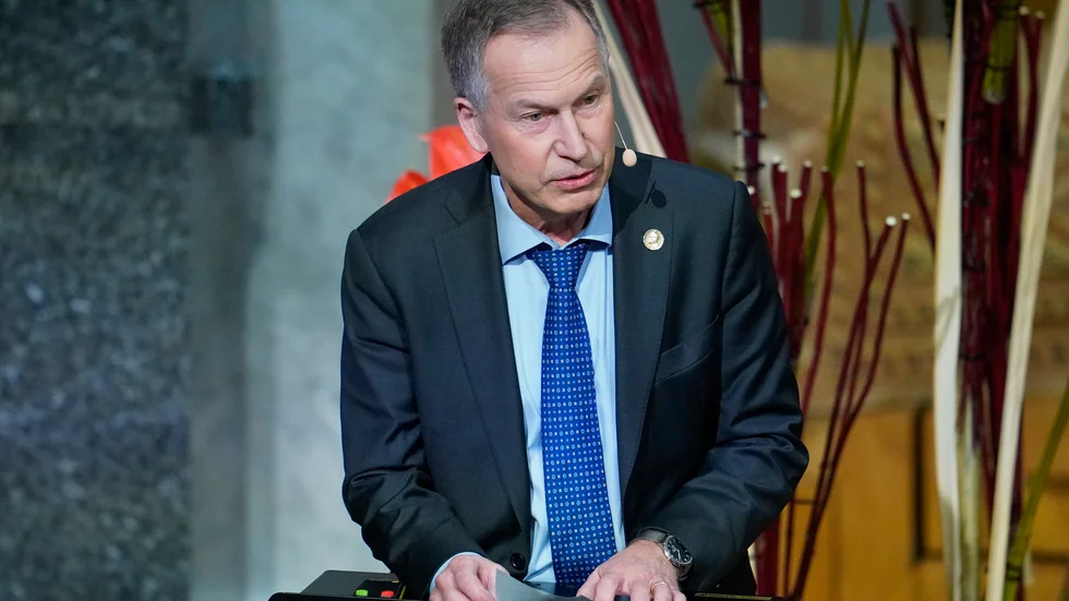 Olav Njølstad, chef för Nobelinstituttet och sekreterare för norska Nobelkommittén. Arkivbild.