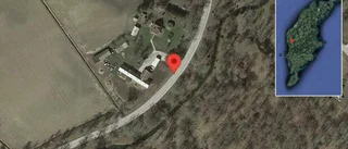 Stopp på väg 568 på grund av en singelolycka