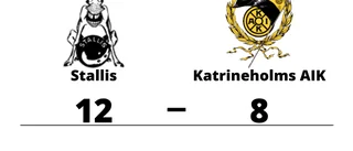 Katrineholms AIK föll med 8-12 mot Stallis