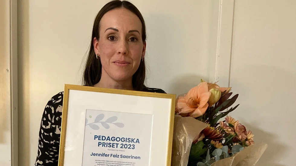 Jennifer Faiz Saarinen, barnskötare, Piratskeppets förskola.
