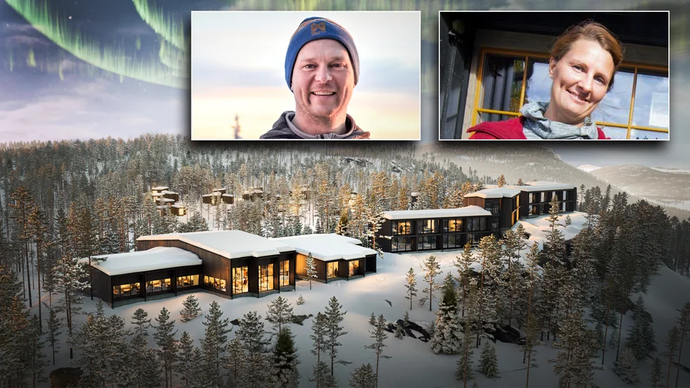 "Det blir ett hotell och stugor som precis som i Luppio ska följa naturen, men på en ny vacker plats med en fantastisk utsikt", berättar Johan Väisänen som tillsammans med sin fru Sara Väisänän driver tursitverksamhet.