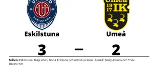 Eskilstuna slog Umeå med uddamålet