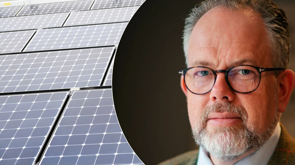 "Det kan komma att bli ett av Sveriges största batteriprojekt", säger Henrik Boman, vd på SENS, företaget som ska öppna en batteripark i Flen.