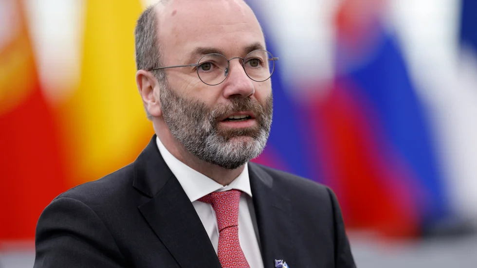 Manfred Weber är gruppledare i EU-parlamentet och partiordförande för EU:s största kristdemokratiskt konservativa partigrupp, EPP. Arkivbild.