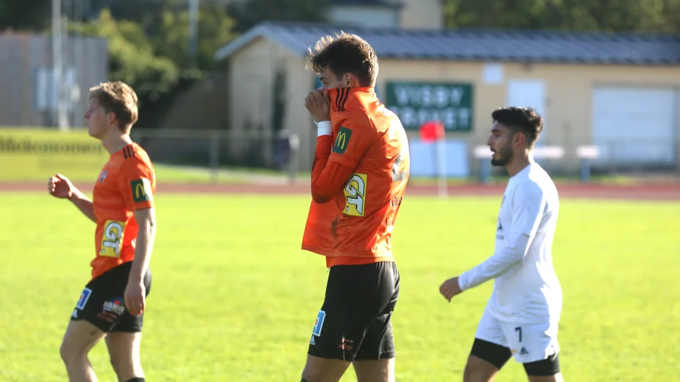 FC Gutes Tufve Östlund deppar. 
