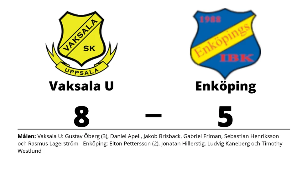 Vaksala SK IBK U vann mot Enköping IBK