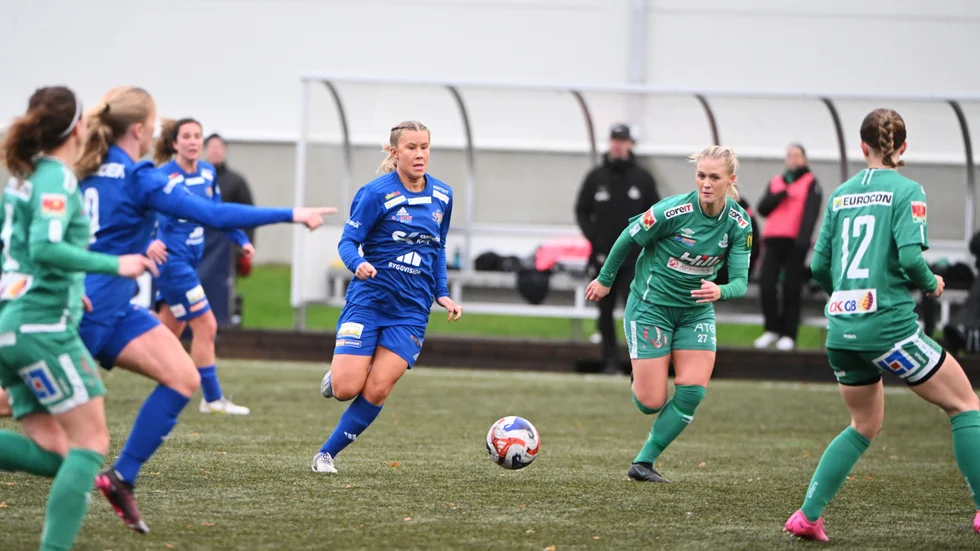 Lova Andersson satte Sunnanås matchvinnande första mål – och sitt 25 för säsongen.