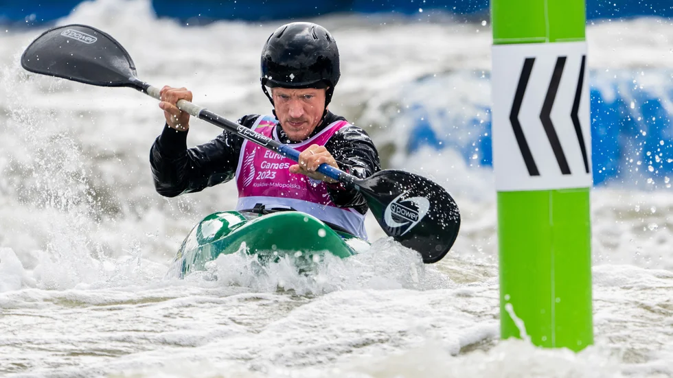 Isak Öhrström såg till att Sverige fick en plats i OS i kanotslalom nästa år.