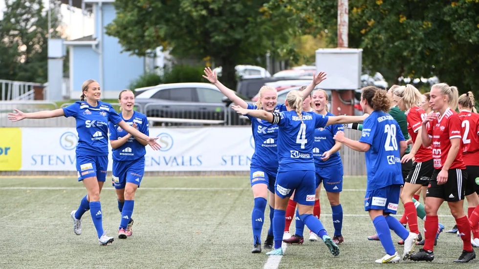 ”Jag har känt hela veckan att nu är det dags”, säger Fanny Wiklund om sitt första mål i Sunnanåtröjan.