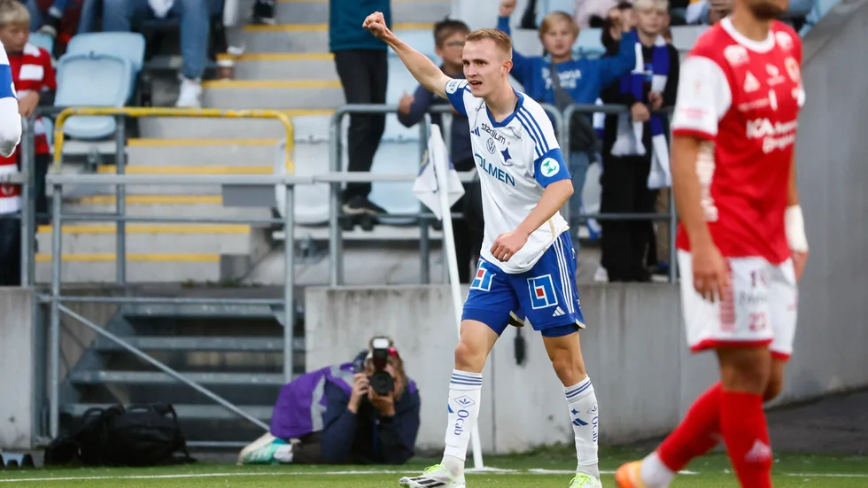 Victor Linds sjätte mål i allsvenskan blev matchvinnande. 