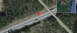 Stillastående lastbil på E4 - problem i trafiken