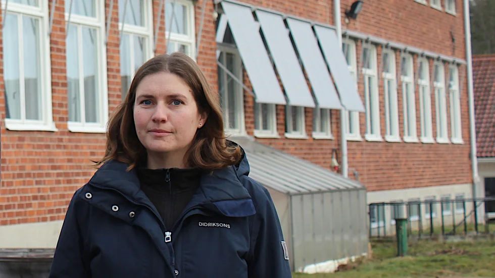 Sofia Riedmüller är ordförande för Loftahammars föräldraförening.