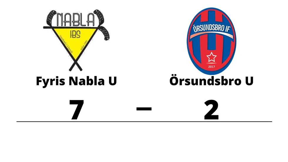 Fyris Nabla IBK U vann mot Örsundsbro IF U