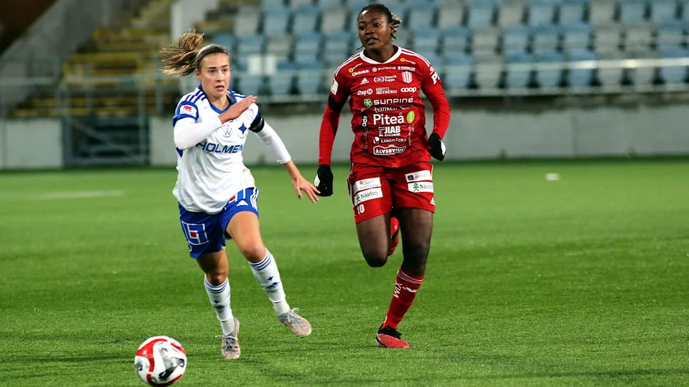 Vilma Koivisto slet på mitten i ett IFK som inte fick ut så mycket offensivt mot Piteå. 
