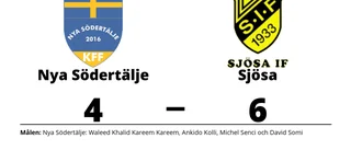 Sjösa tog klar seger mot Nya Södertälje