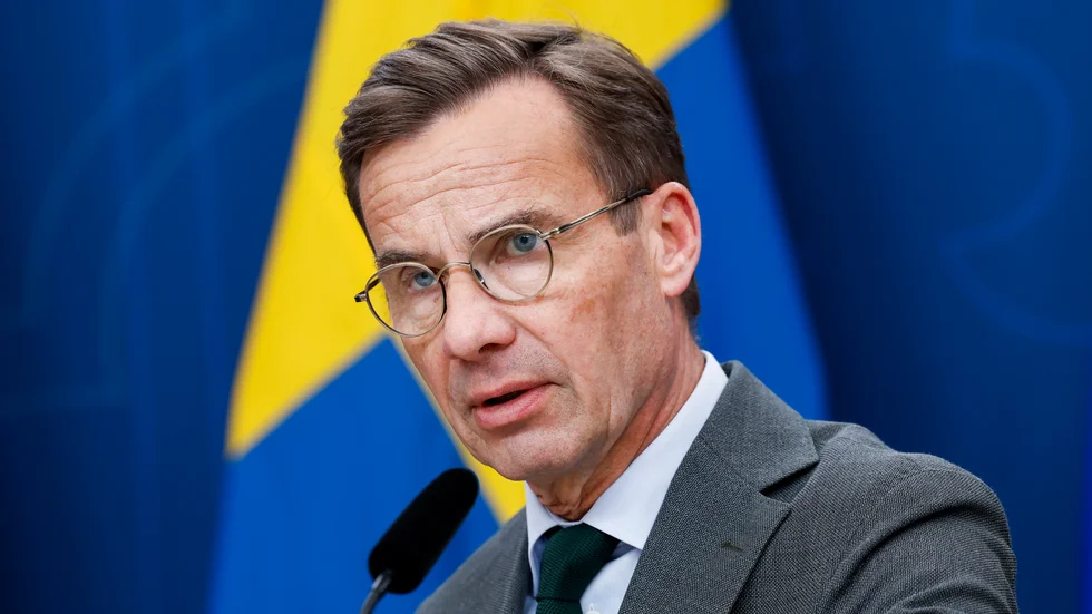 Statsminister Ulf Kristersson (M).