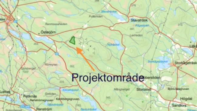 Universal Kraft Nordic plans to establish a solar power park just east of Österjörn.