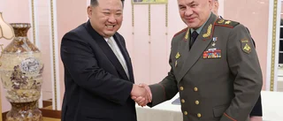 Ryssland och Kina firar med Nordkorea