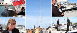 Lyxyachten från Caymanöarna har anlänt till Visby 