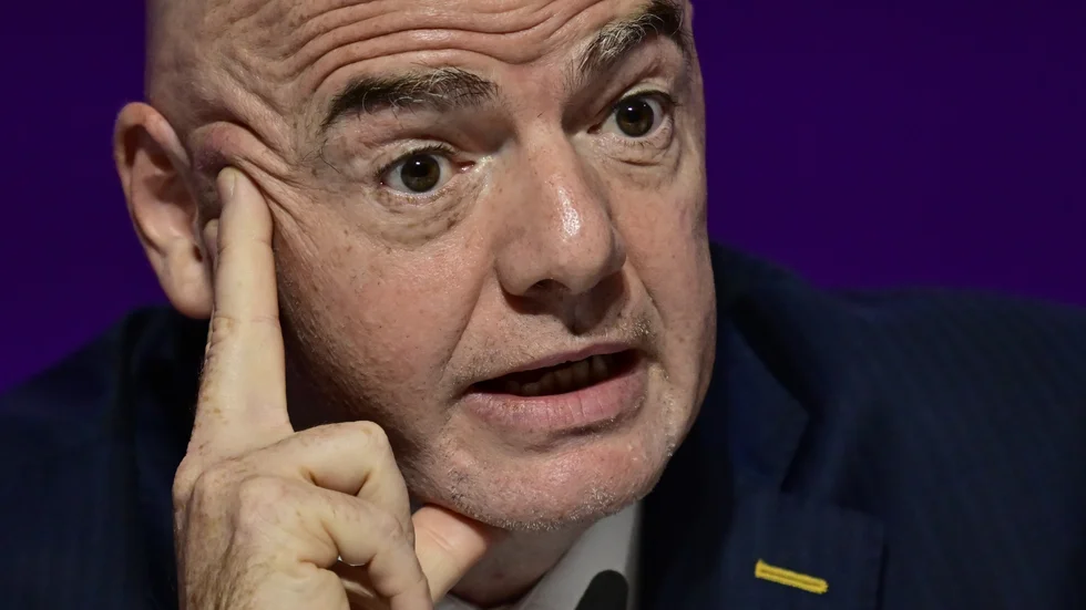 Fifas ordförande Gianni Infantino. Arkivbild.