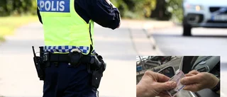 Omhändertagna körkort och böter vid poliskontroller