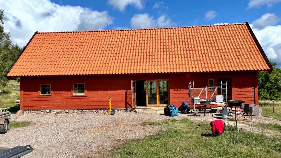 Råås kvarn har rest sig ur askan. Inte helt klart men nästan.