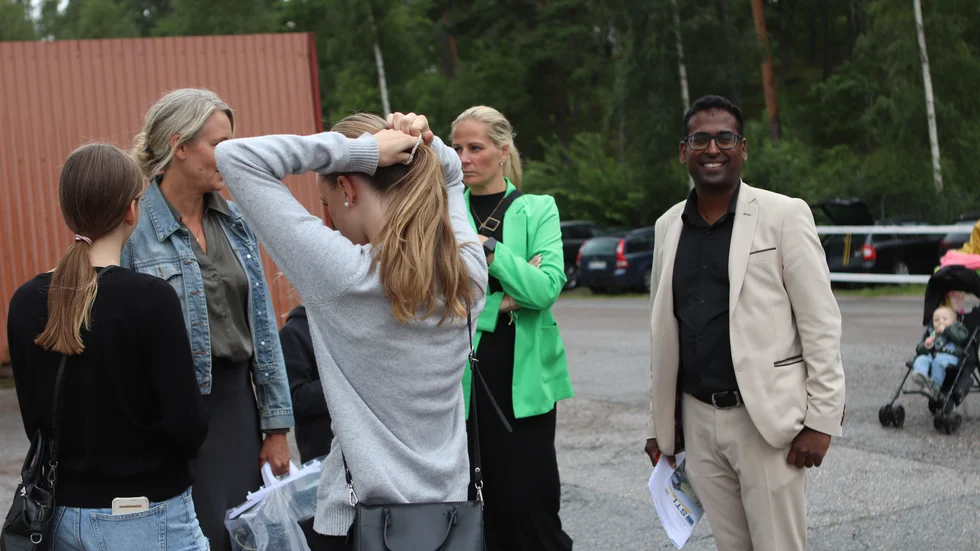 Sundbyholms marknadschef Stefan Eriksson fick massor av lovord av Björn Goop bland annat för sina ideér att bredda travsporten genom att bjuda in familjer till trevliga kriongrrangemang.